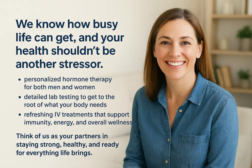 Wellness labs, IV and hormone replacement